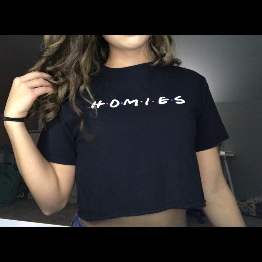 SUPER CUTE “HOMIES” crop top!!!!